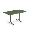 Tabelle EMU | Tavolo Bordo Quadrato Da Giardino 80X140 / Esterno In Acciaio - Collezione Table System