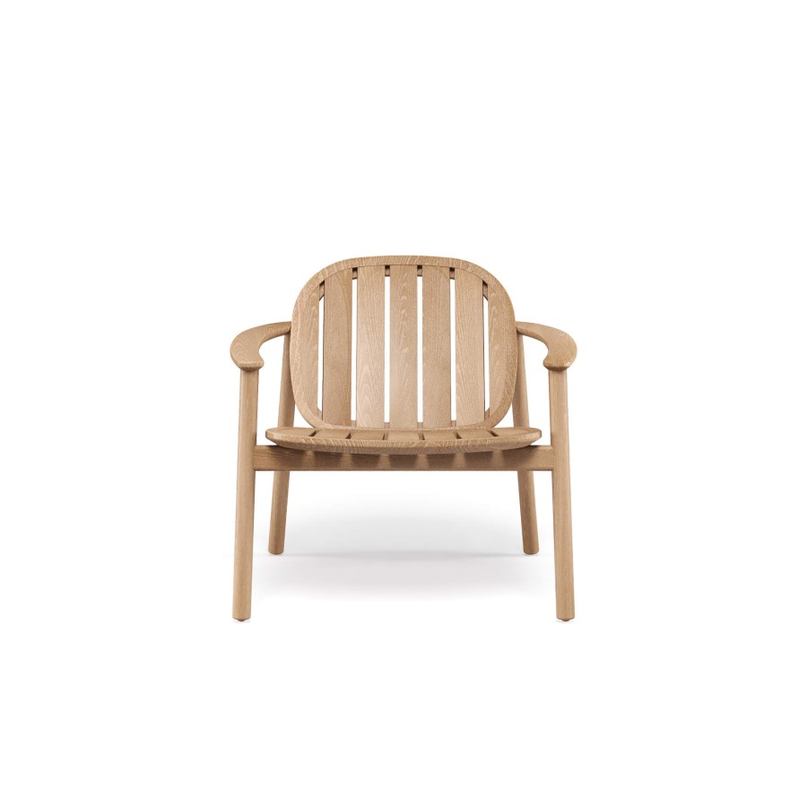 Sedie EMU | Poltrona Lounge Da Giardino/Esterno In Teak In Teak Collezione Twins