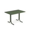 Tabelle EMU | Tavolo Bordo Quadrato Da Giardino 80X120 / Esterno In Acciaio - Collezione Table System