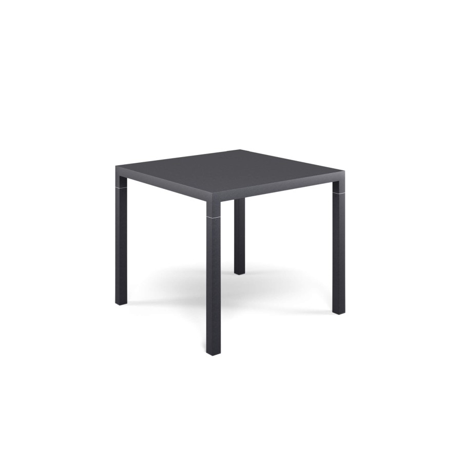 Tabelle EMU | Tavolo Quadrato Da Giardino 90X90 / Esterno In Acciaio - Collezione Nova